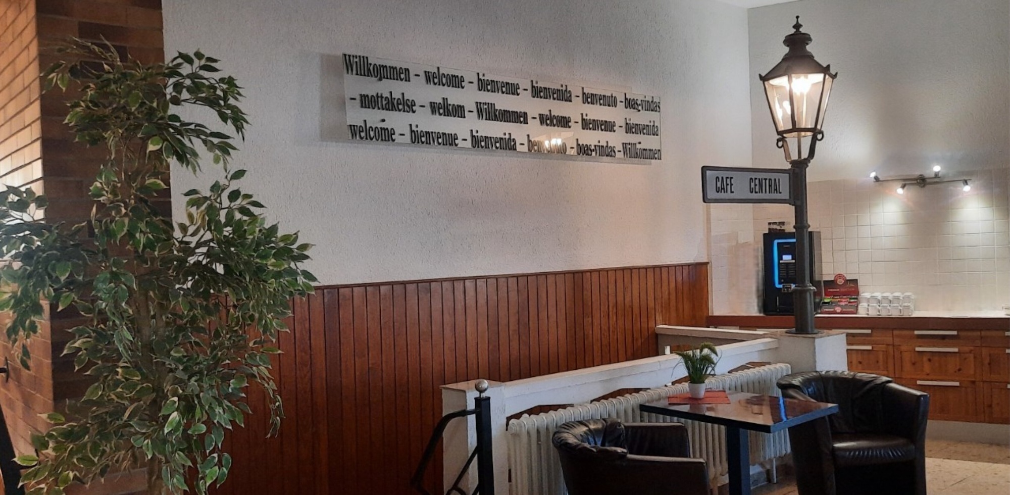 Innenbereich des Central-Hotel-Tegel
